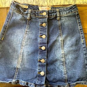 S jeans skirt vintage